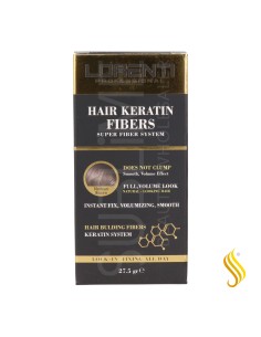 Lorenti Hair Keratin Fibers 27.5Gr Medium Brown 2